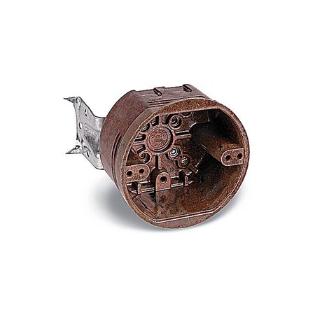 Thomas & Betts Round Ceiling Electrical Box, 20.8 Cu. In. 4070-302